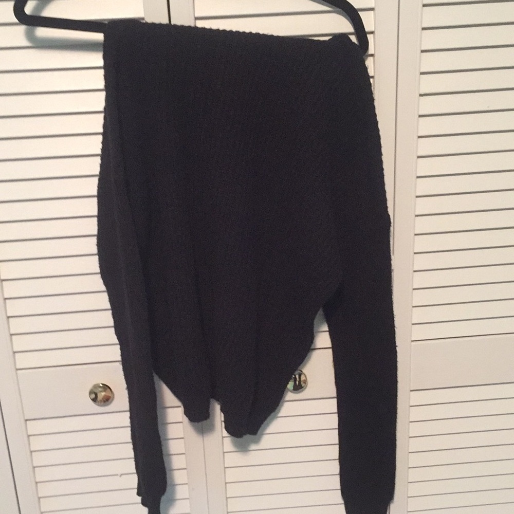 Black sweater